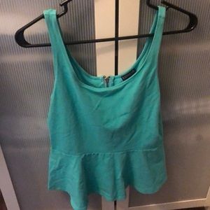 Express L peplum tank